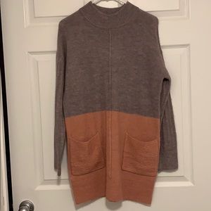 Purple/pink sweater dress